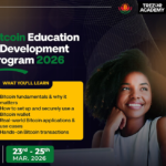 Bitcoin Boma + Trezor Academy host free 3-day Bitcoin workshop at UNIMA March 23–25.