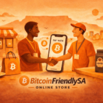 BitcoinFriendlySA online store launch South Africa.