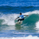 11-year-old Avethandwa Mosikare from The Surfer Kids scores historic 2nd place at the Rip Curl Grom Search in Port Alfred.