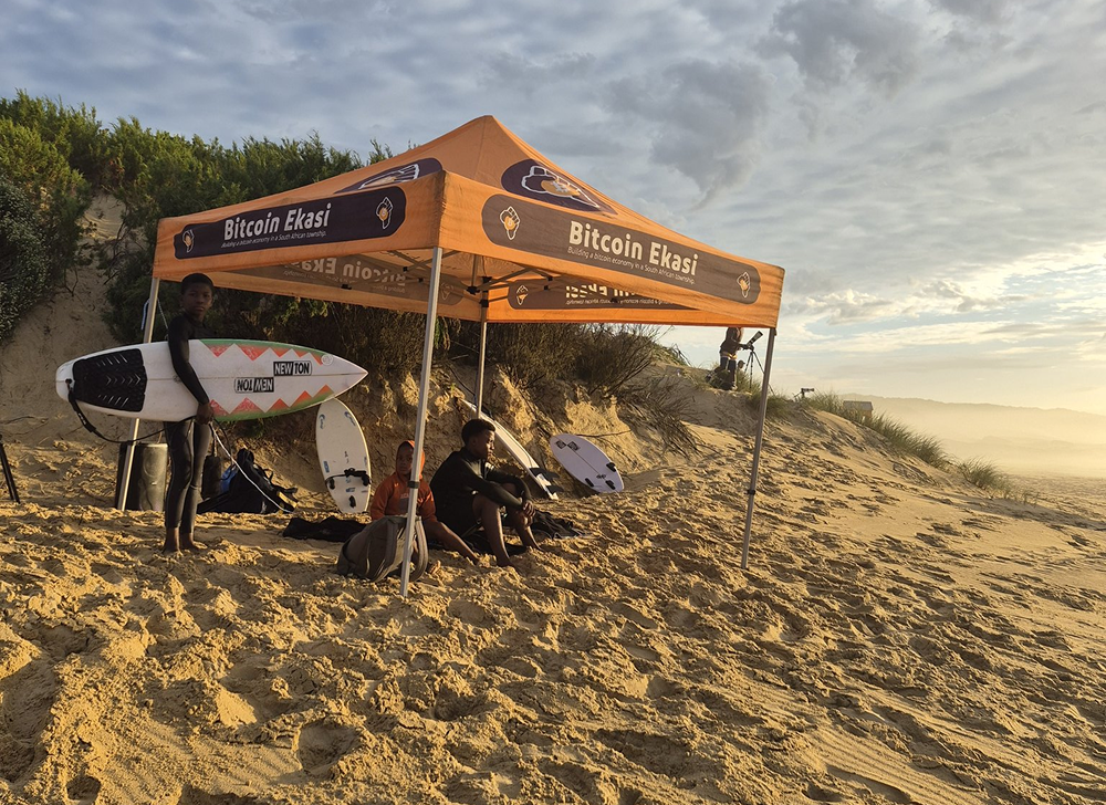 11-year-old Avethandwa Mosikare from The Surfer Kids scores historic 2nd place at the Rip Curl Grom Search in Port Alfred.