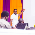Lightning Developer Bootcamp instructor teaching Bitcoin basics in Ouagadougou, Burkina Faso
