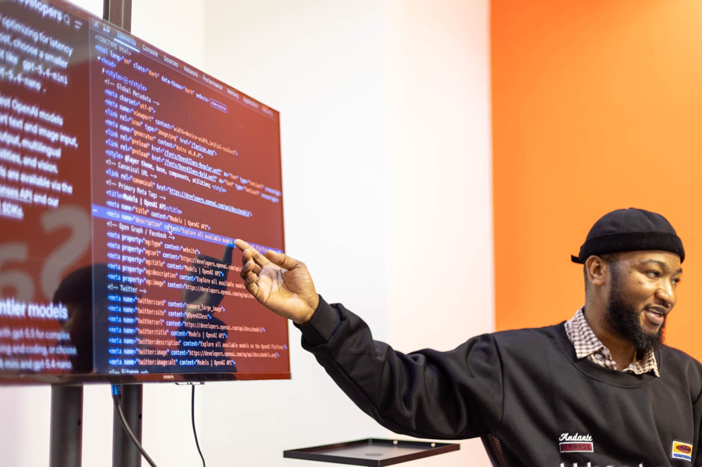 DadaHub Residency Week 3 participants building applied AI tools for Bitcoin solutions in Africa