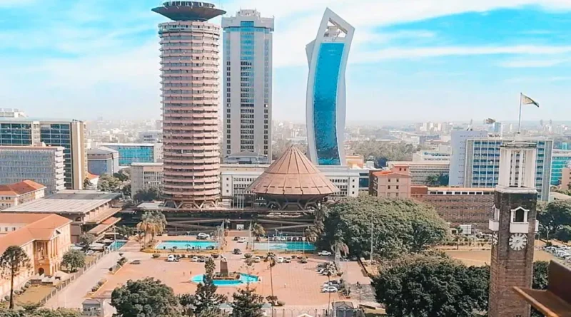 Nairobi skyline image