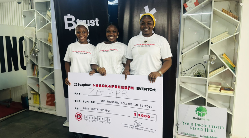 13 Bitcoin and Lightning projects by women in Lagos at Hack4Freedom 2026.