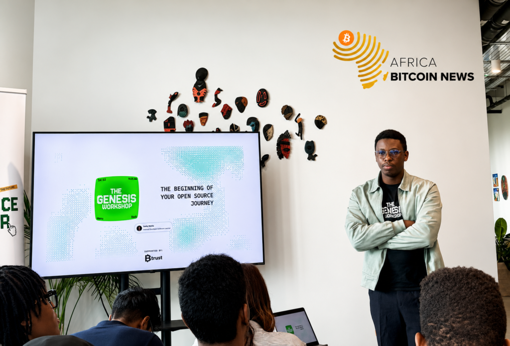 Kick-off of the first Genesis Workshop in Telfair, Moka, focused on Bitcoin open source and FOSS for university students.