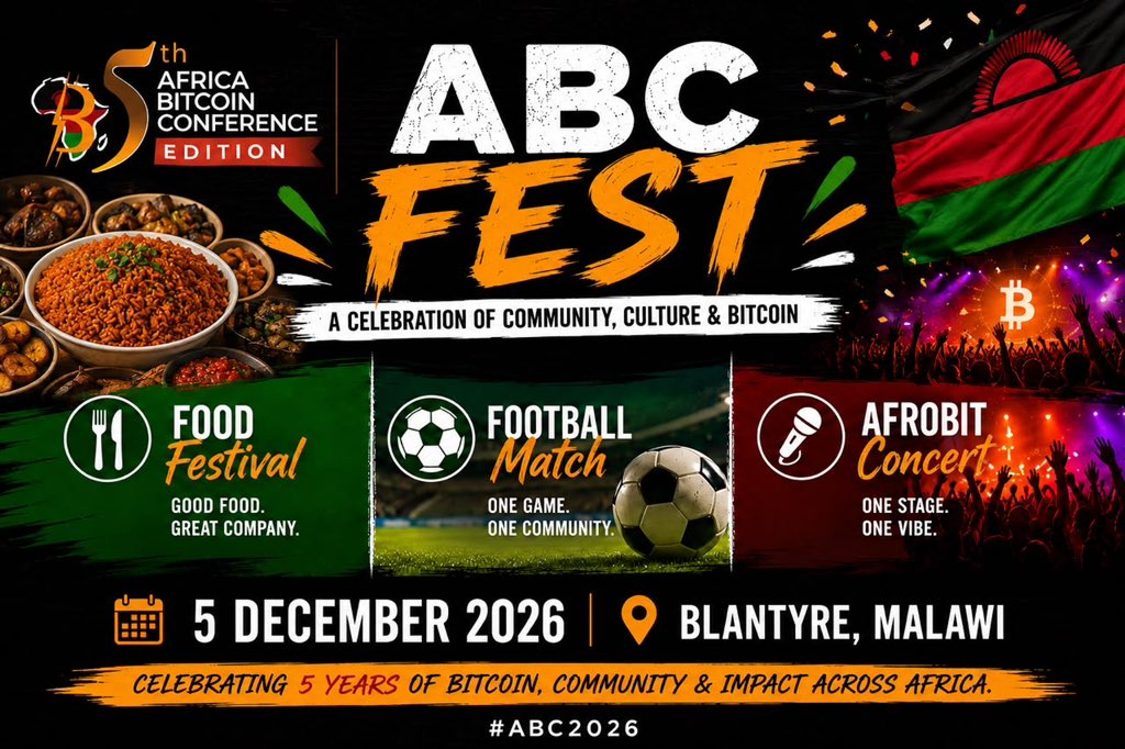 Africa Bitcoin Conference 2026 Ends with ABC FEST Celebration in Blantyre