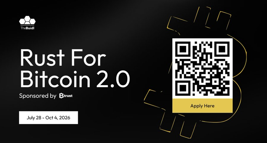 Rust for Bitcoin 2.0 program kickoff – African developers learning Rust for open-source Bitcoin contribution with Btrust and TheBuidl sponsorship