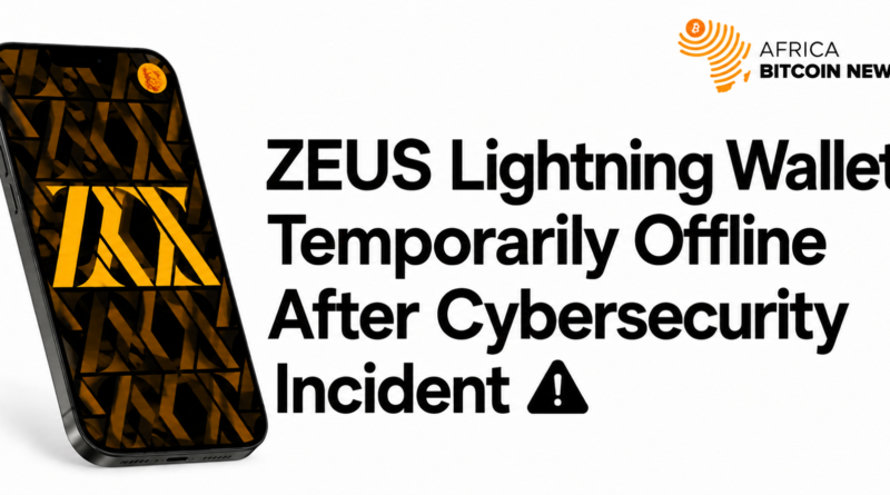 ZEUS Lightning Wallet Temporarily Offline After Cybersecurity Incident