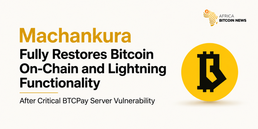 African USSD Bitcoin service brings on-chain and Lightning spending and receiving back to full functionality.