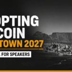 Become a speaker poster for Adopting Bitcoin Cape Town 2027, 26–27 February.