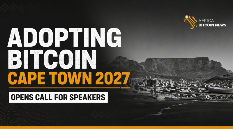 Become a speaker poster for Adopting Bitcoin Cape Town 2027, 26–27 February.